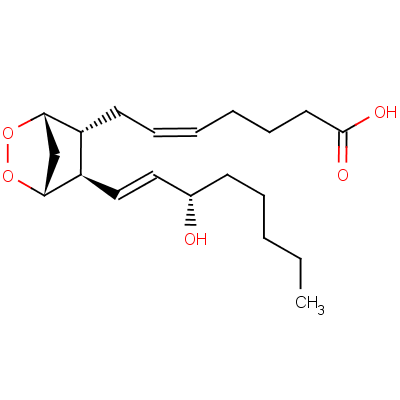 前列腺素 H2結構式_42935-17-1結構式