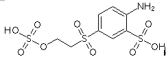 Aniline-4-beta-ethyl sulfonyl sulfate-2-sulfonic acid Structure,42986-22-1Structure