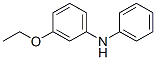 Benzenamine,3-ethoxy-n-phenyl Structure,43035-14-9Structure