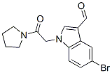 5-Bromo-1-[2-oxo-2-(1-pyrrolidinyl)ethyl]-1H-indole-3-carbaldehyde Structure,434299-46-4Structure