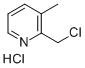 2-(Chloromethyl)-3-methylpyridine hydrochloride Structure,4370-22-3Structure