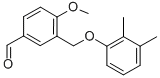 3-(2,3-Dimethylphenoxymethyl)-4-methoxybenzaldehyde Structure,438530-90-6Structure