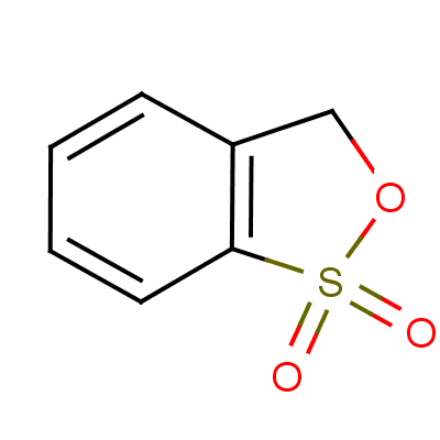 3H-2,1-benzoxathiole 1,1-dioxide Structure,4430-23-3Structure