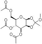 3,4,6-Tri-o-acetyl-b-d-mannopyranose1,2-(methylorthoacetate) Structure,4435-05-6Structure