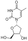 α-Thymidine Structure,4449-43-8Structure