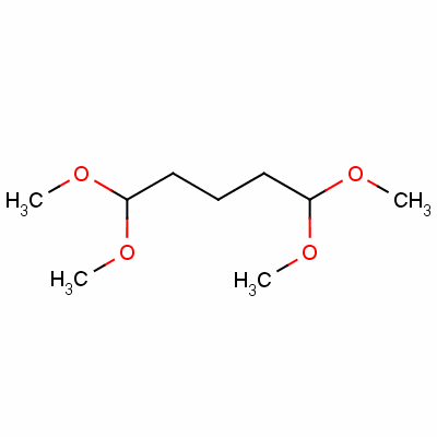 Pentane,1,1,5,5-tetramethoxy- Structure,4454-02-8Structure