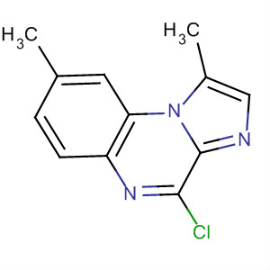 Imidazo[1,2-a]quinoxaline, 4-chloro-1,8-dimethyl- Structure,445430-62-6Structure