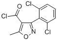 3-(2,6-Dichlorophenyl)-5-methylisoxazole-4-carbonyl chloride Structure,4462-55-9Structure