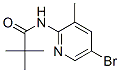 N-(5-Bromo-3-methylpyridin-2-yl)-2,2-dimethylpropanamide Structure,446299-84-9Structure