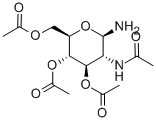 2-Acetamido-2-deoxy-3,4,6-tri-o-acetyl-beta-d-glucopyranosylamine Structure,4515-24-6Structure