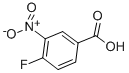 4-Fluoro-3-nitrobenzoic acid Structure,453-71-4Structure