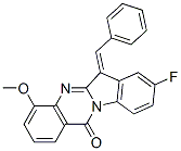 8-氟-4-甲氧基-6-(苯基亞甲基)-吲哚并[2,1-b]喹唑啉-12(6h)-酮結構式_454699-59-3結構式