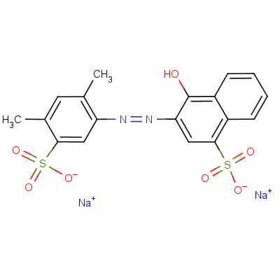 麗春紅SX結(jié)構(gòu)式_4548-53-2結(jié)構(gòu)式