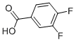 3,4-Difluorobenzoic acid Structure,455-86-7Structure