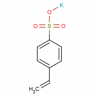 P-styrenesulfonic acid potassium salt Structure,4551-90-0Structure