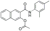 2-[N-(2,4-Dimethylphenyl)carbamoyl]-3-naphthyl acetate Structure,4569-00-0Structure