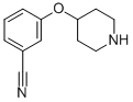 3-(Piperidin-4-yloxy)benzonitrile Structure,459819-37-5Structure