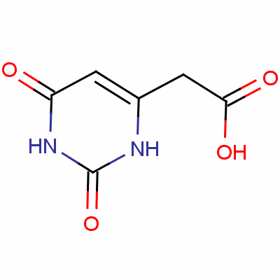 尿嘧啶-4-乙酸結構式_4628-39-1結構式