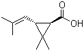 (+)-反式-菊酸結(jié)構(gòu)式_4638-92-0結(jié)構(gòu)式