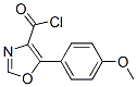 5-(4-Methoxyphenyl)-1,3-oxazole-4-carbonyl chloride Structure,465514-15-2Structure