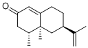 (+)-圓柚酮結(jié)構(gòu)式_4674-50-4結(jié)構(gòu)式