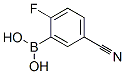 5-Cyano-2-fluorophenylboronic acid Structure,468718-30-1Structure