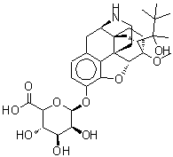 (5beta,7beta)-7-[(2R)-2-羥基-3,3-二甲基-2-丁炔基]-6-甲氧基-18,19-二氫-4,5-環(huán)氧-6,14-乙烯橋嗎喃-3-基(5xi)-beta-D-來蘇-吡喃己醛糖苷酸結(jié)構(gòu)式_469887-29-4結(jié)構(gòu)式