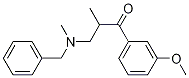 3-(Benzylmethylamino)-1-(3-methyoxyphenyl)-2-methyl-propanon Structure,47235-20-1Structure