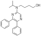 1-Butanol, 4-[(5,6-diphenyl-2-pyrazinyl)(1-methylethyl)amino]- Structure,475086-75-0Structure