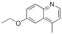 Quinoline, 6-ethoxy-4-methyl- (9ci) Structure,476471-88-2Structure