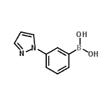 3-(1H-Pyrazol-1-yl)phenylboronic acid Structure,476620-22-1Structure