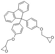 2,2-[9H-Fluoren-9-ylidenebis(4,1-phenyleneoxymethylene)]bis-oxirane Structure,47758-37-2Structure