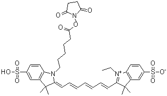 Cy7-se; cy3 nhs ester Structure,477908-53-5Structure