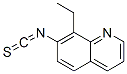 (9CI)-8-乙基-7-異硫代氰?；Y構式_477953-17-6結構式