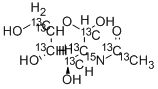 N-[1,2-13c2]acetyl-d-[ul-13c6,15n]glucosamine Structure,478529-44-1Structure