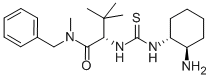 (2S)-2-[[[[(1r,2r)-2-氨基環(huán)己基]氨基]硫氧代甲基]氨基]-n-3,3-三甲基-n-(苯基甲基)丁酰胺結(jié)構(gòu)式_479423-21-7結(jié)構(gòu)式