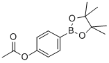 4-(4,4,5,5-Tetramethyl-1,3,2-dioxaborolan-2-yl)phenyl acetate Structure,480424-70-2Structure