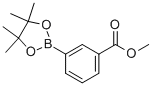 3-Methoxycarbonylphenylboronic acid pinacol ester Structure,480425-35-2Structure