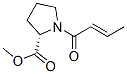 1-[(2e)-1-氧代-2-丁烯]-L-脯氨酸甲酯結構式_480440-16-2結構式