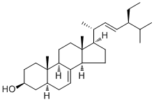 Alpha-Spinasterol Structure,481-18-5Structure