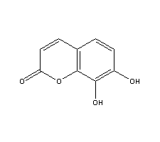 瑞香素結(jié)構(gòu)式_486-35-1結(jié)構(gòu)式