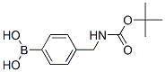 4-((N-boc-amino)methyl)phenylboronic acid Structure,489446-42-6Structure