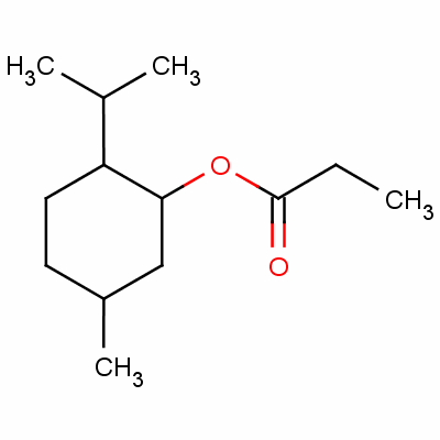 (-)-Menthyl propionate Structure,4951-48-8Structure