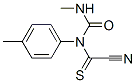 (7CI,8CI)-1-(氰基硫代甲?；?-3-甲基-1-對(duì)甲苯脲結(jié)構(gòu)式_4953-57-5結(jié)構(gòu)式