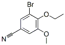 3-Bromo-4-ethoxy-5-methoxybenzonitrile Structure,495396-35-5Structure