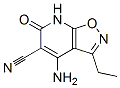 (9ci)-4-氨基-3-乙基-6,7-二氫-6-氧代-異噁唑并[5,4-b]吡啶-5-甲腈結(jié)構(gòu)式_496875-49-1結(jié)構(gòu)式