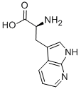 1H-Pyrrolo[2,3-b]pyridine-3-propanoic acid, α-amino-, (αS)- Structure,49758-35-2Structure