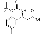 Benzenepropanoic acid, β-[[(1,1-dimethylethoxy)carbonyl]amino]-3-methyl-, (βS)- Structure,499995-75-4Structure