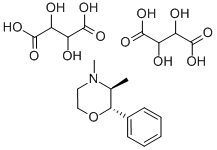 Phendimetrazine hydrogen tartrate Structure,50-58-8Structure