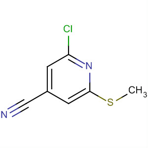 2-Chloro-4-cyano-6-methylthiopyridine Structure,501676-76-2Structure